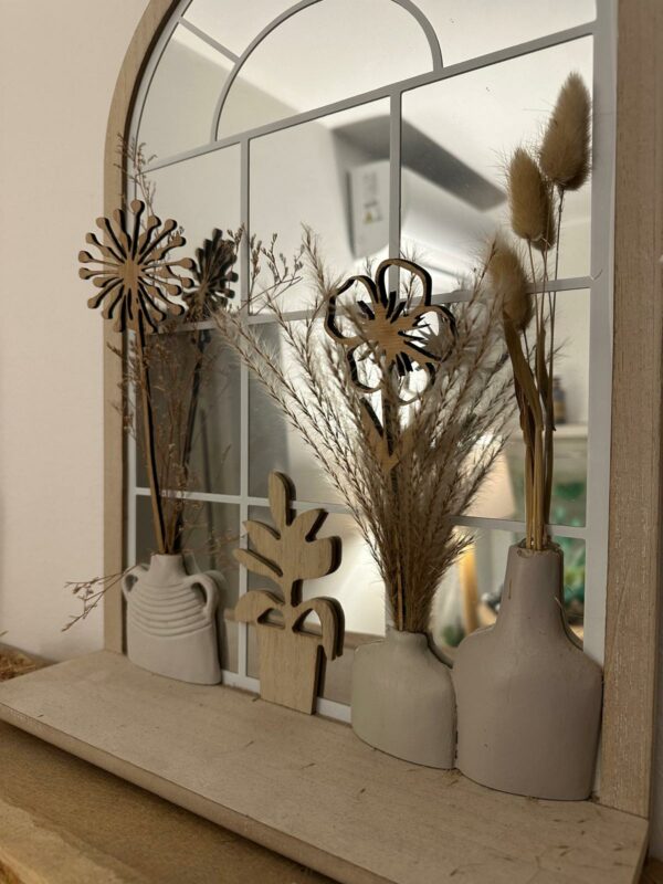 Bâtonnets fleuris pour décoration d'intérieur